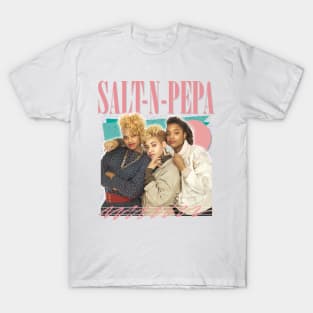 Salt N Pepa / 80s Aesthetic Design T-Shirt